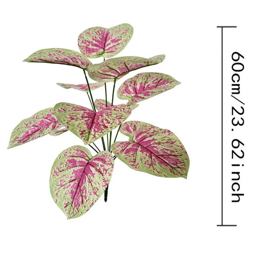 Caladium Artificiel | Artiflora 12 Feuilles