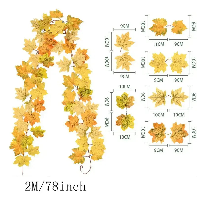 Guirlande de Feuille d'Erable | Artiflora 4