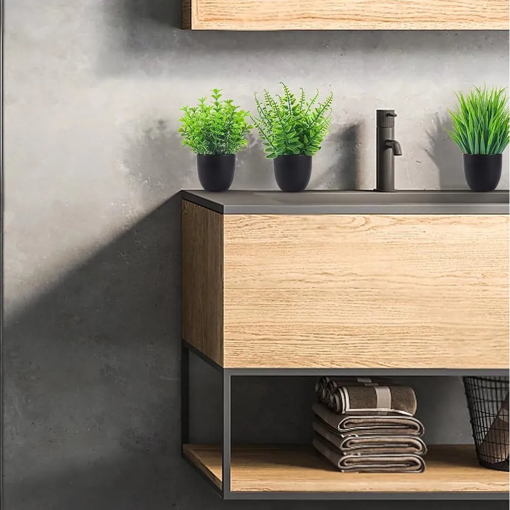 Lot de 4 petites plantes artificielles | Artiflora