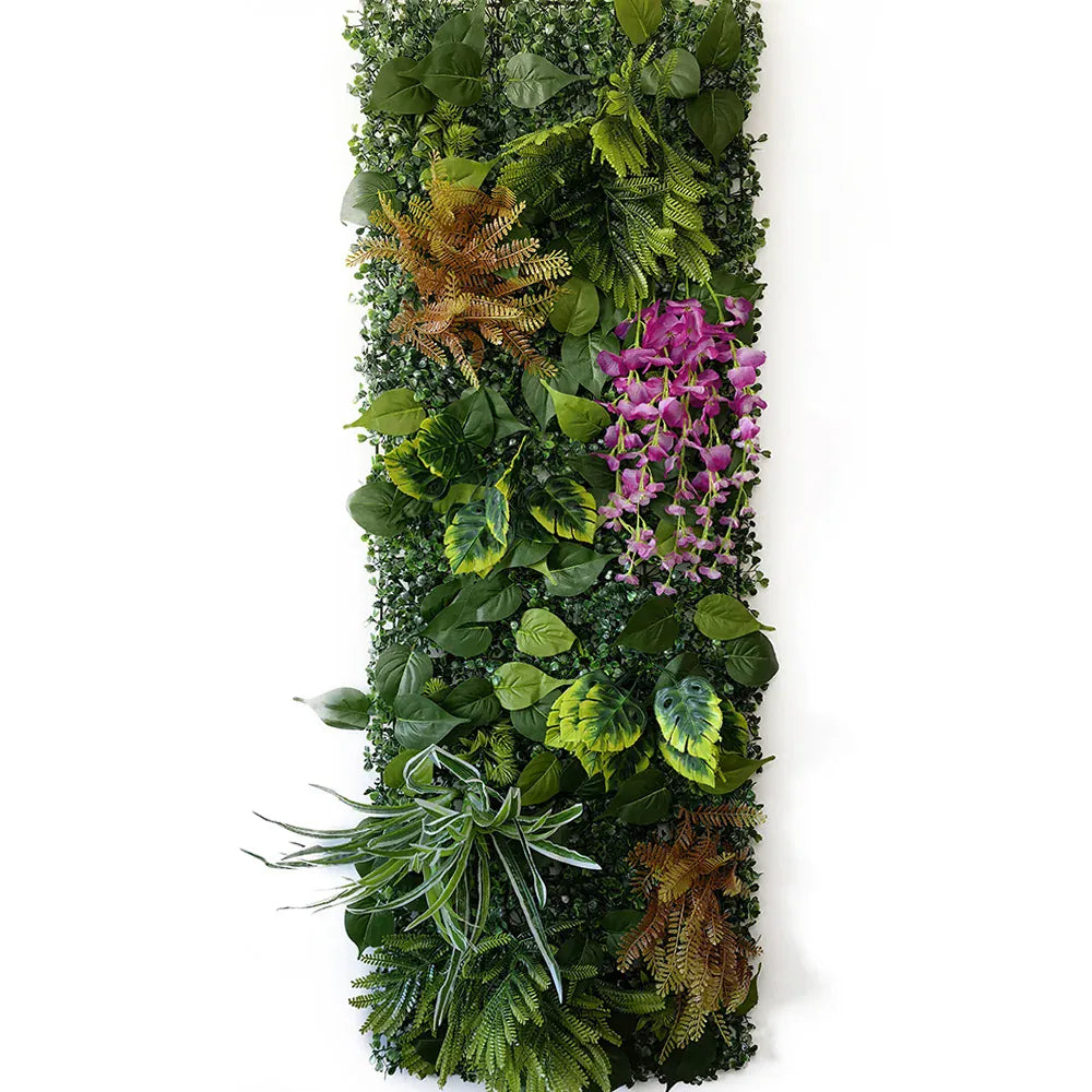 Mur Végétal Artificiel Fleuri