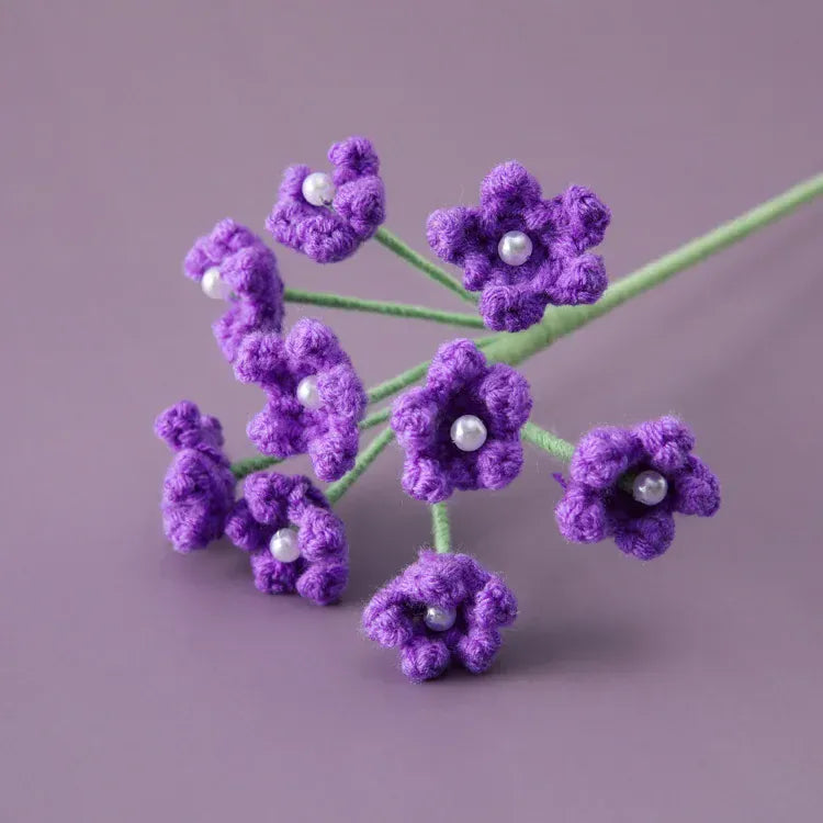 TIge de Gypsophile Tricotée | Artiflora Mauve