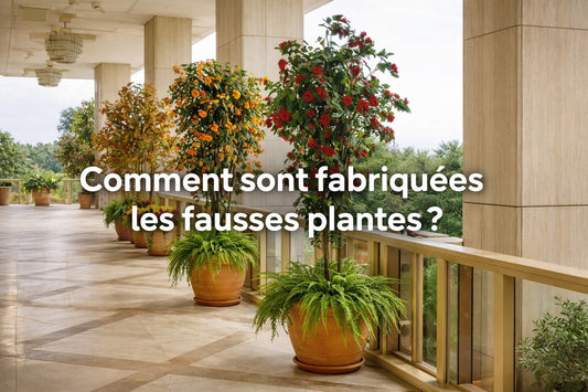 Comment sont fabriquées les fausses plantes ?
