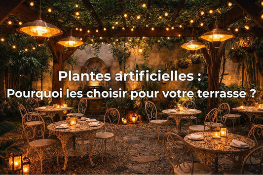 Plantes artificielles pour terrasse