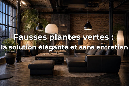 Fausses plantes vertes