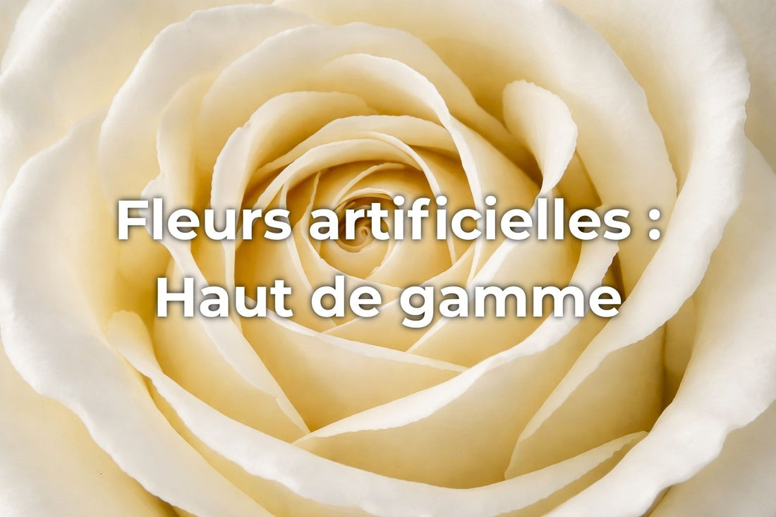 Fleurs artificielles haut de gamme luxe