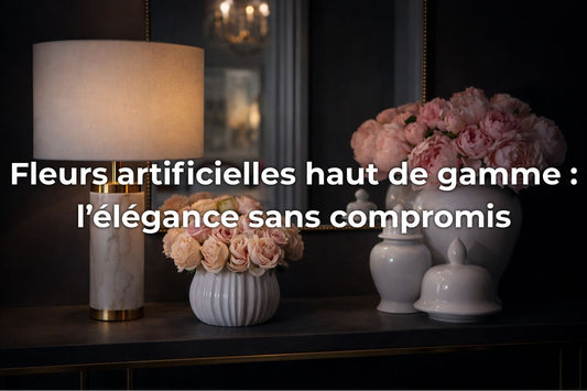 Fleurs artificielles haut de gamme