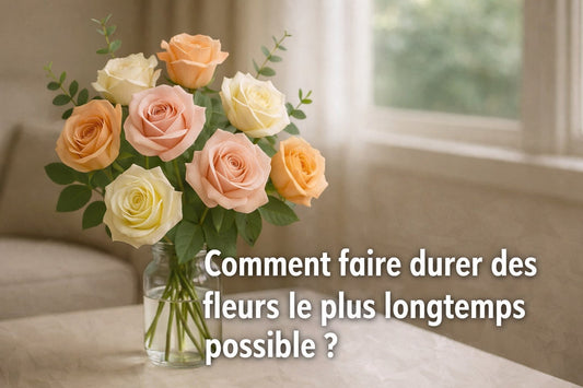 Comment faire durer des fleurs le plus longtemps