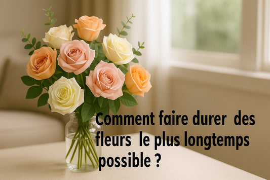 Comment faire durer des fleurs le plus longtemps ?