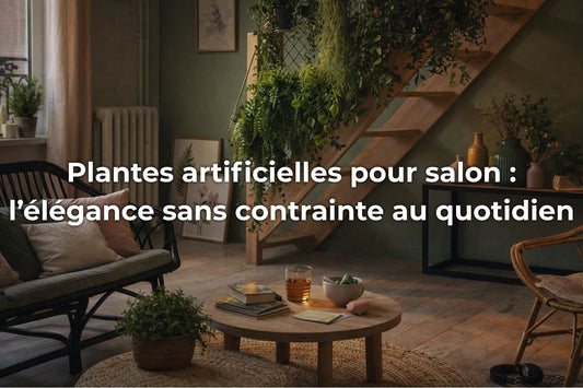 Plantes artificielles pour salon