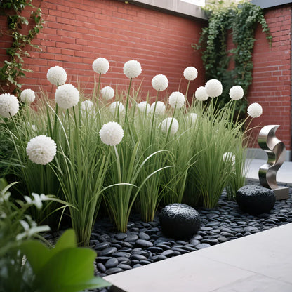 4 Allium Artificiels | Artiflora 4pcs
