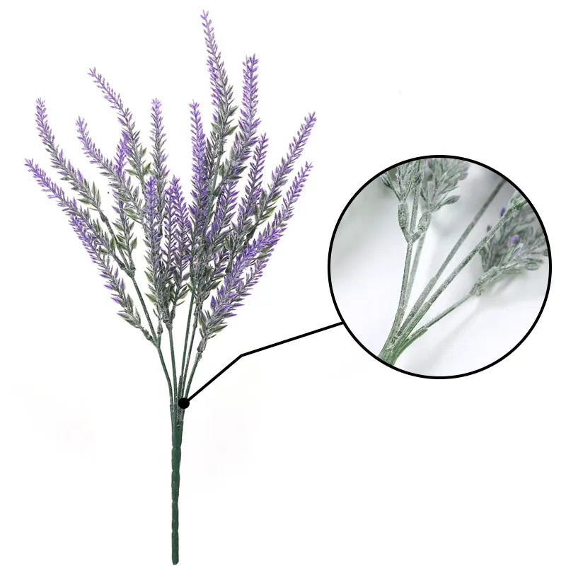 5Pcs Lavande artificielles | Artiflora