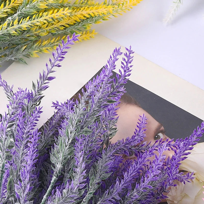 5Pcs Lavande artificielles
