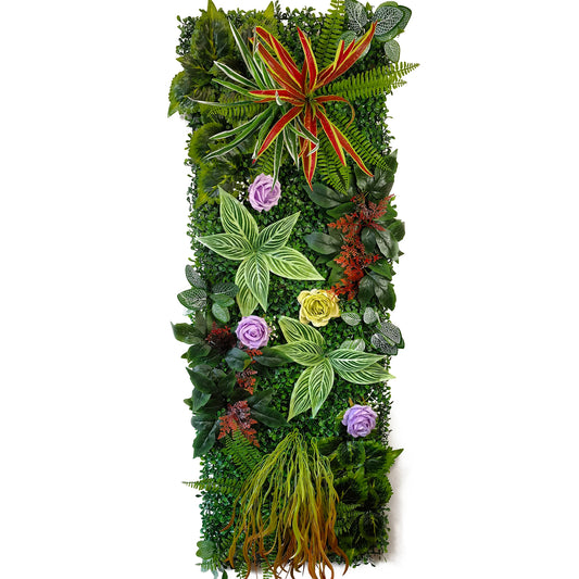 Mur Végétal Artificiel Coloré