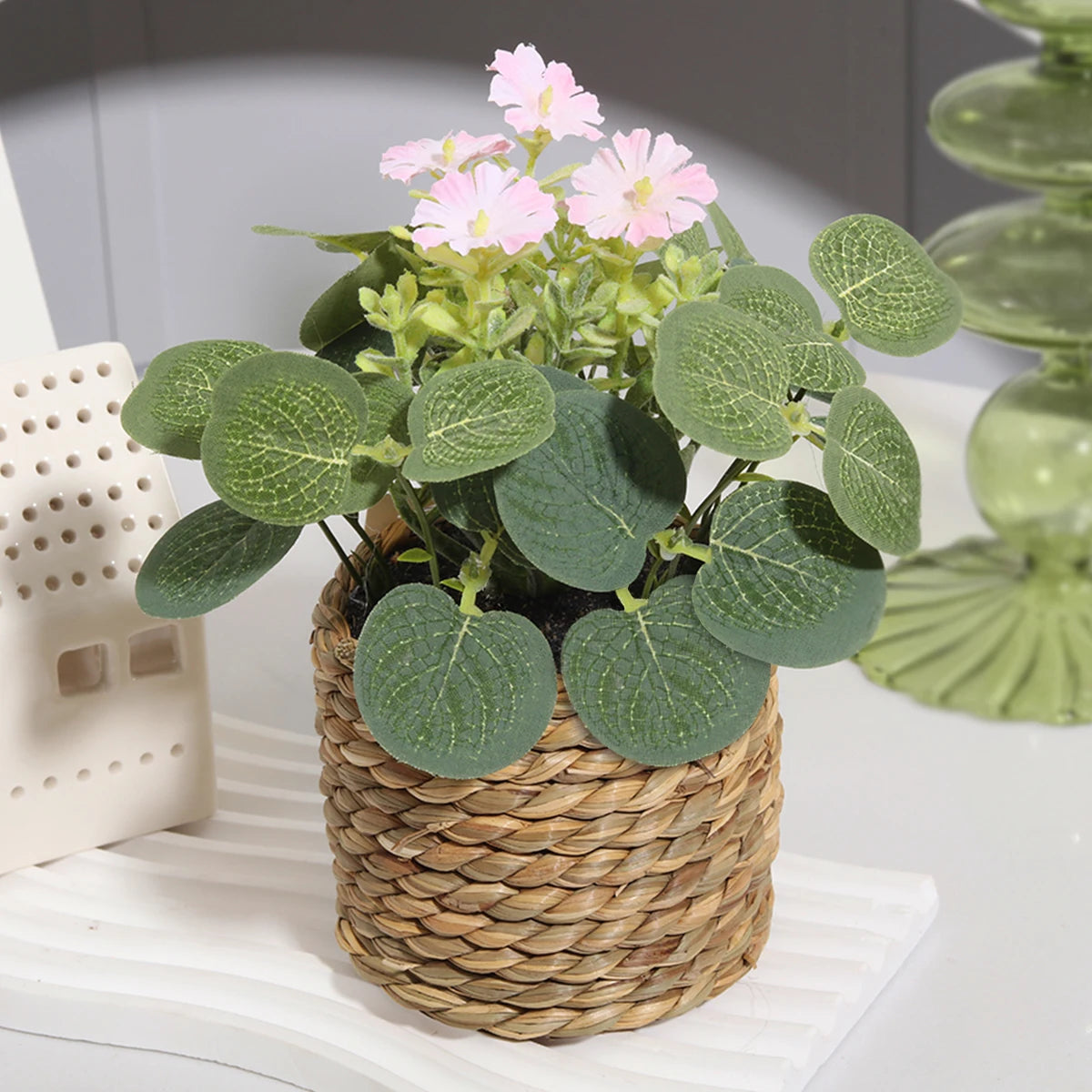 Eucalyptus Artificiel avec Fleur