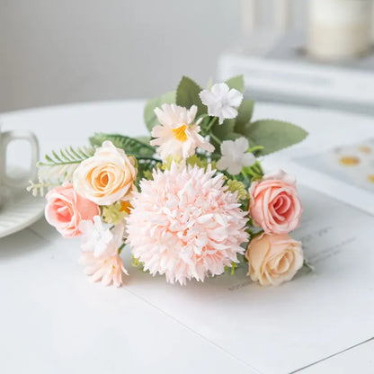 Bouquets de fleurs Artificielles | Artiflora Rose Pâle