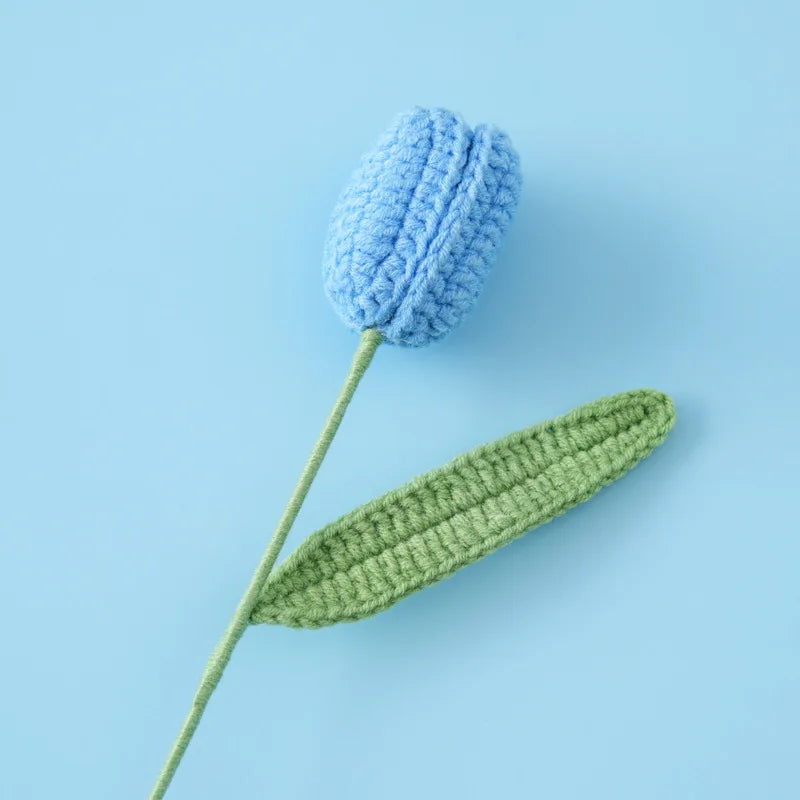 Tulipe Fermée Tricotée