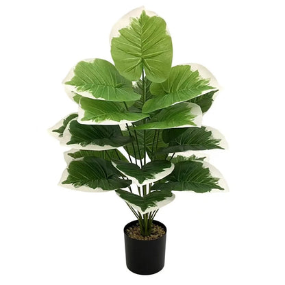 Monstera artificiel Blanc