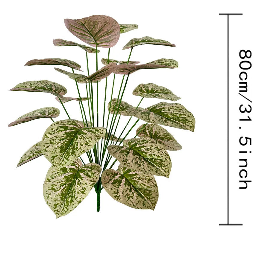 Caladium Artificiel Vert