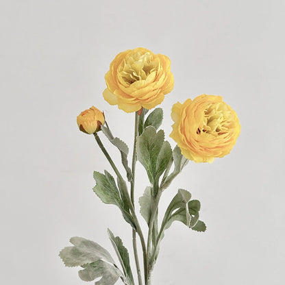 Branche de Roses Artificielles | Artiflora Jaune