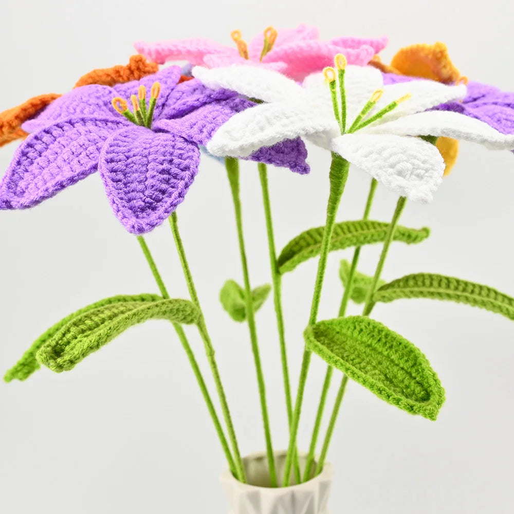 Fleurs de Lys Tricotées