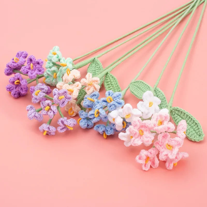 Petites Fleurs Tricotées