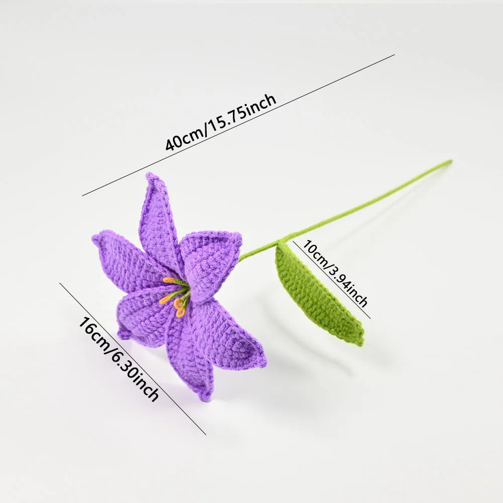 Fleurs de Lys Tricotées