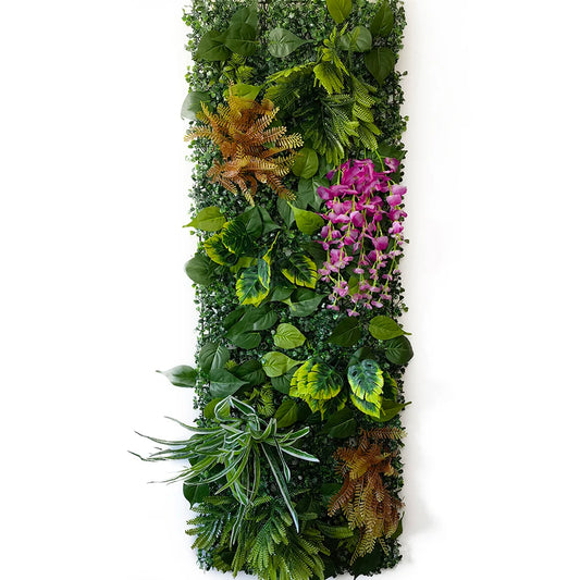 Mur Végétal Artificiel Fleuri