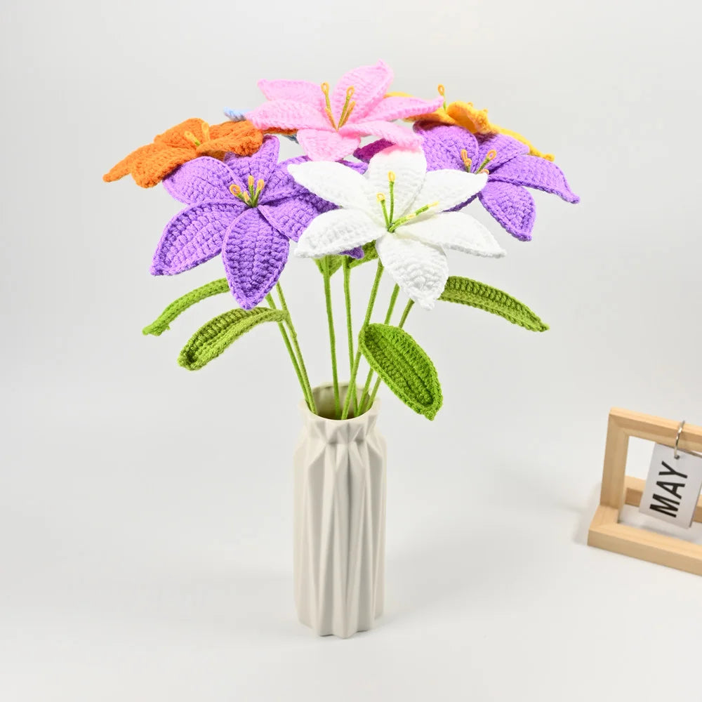 Fleurs de Lys Tricotées