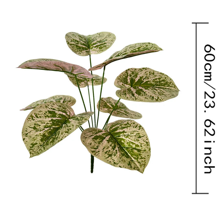 Caladium Artificiel Vert