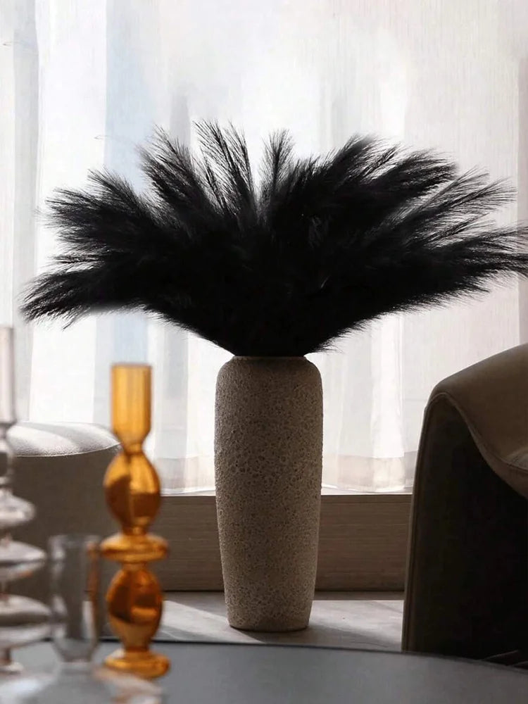 Herbe de Pampas Noire Artificielle