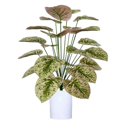 Caladium Artificiel Vert | Artiflora
