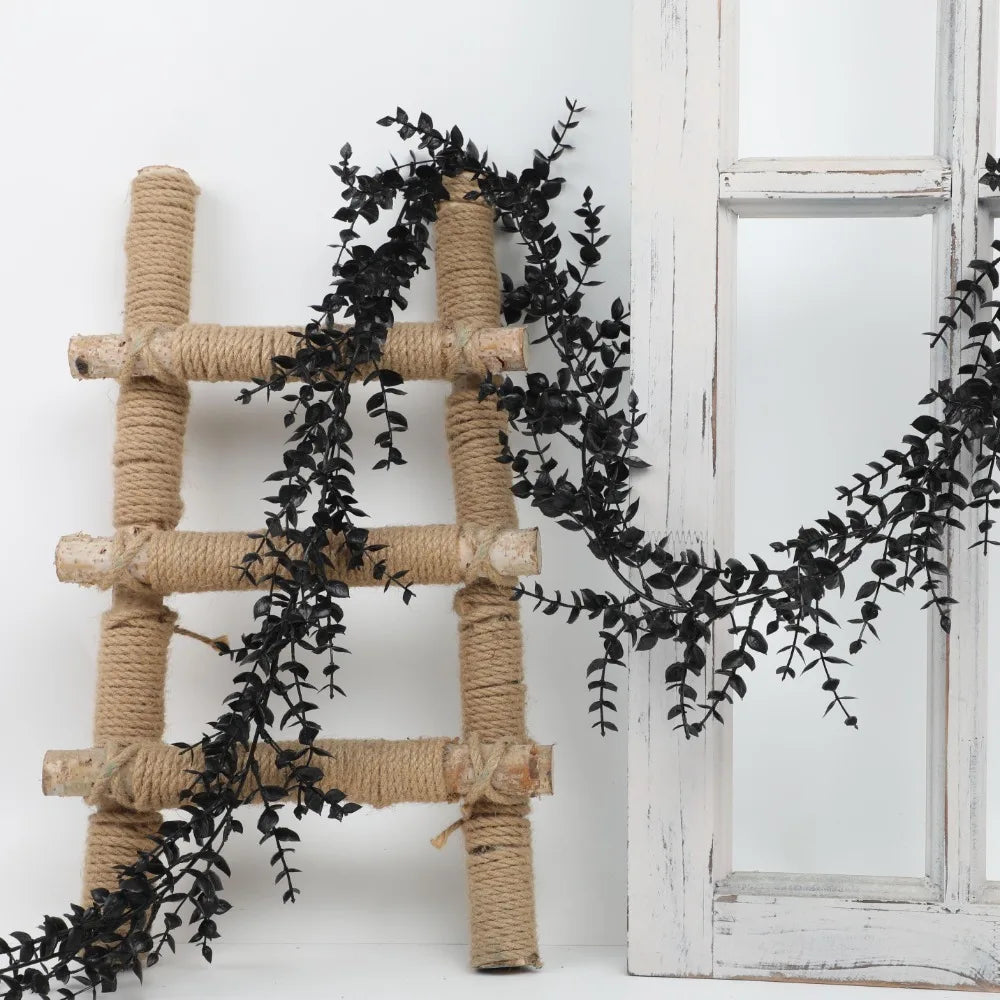 Guirlande d'Eucalyptus Noir Artificiel