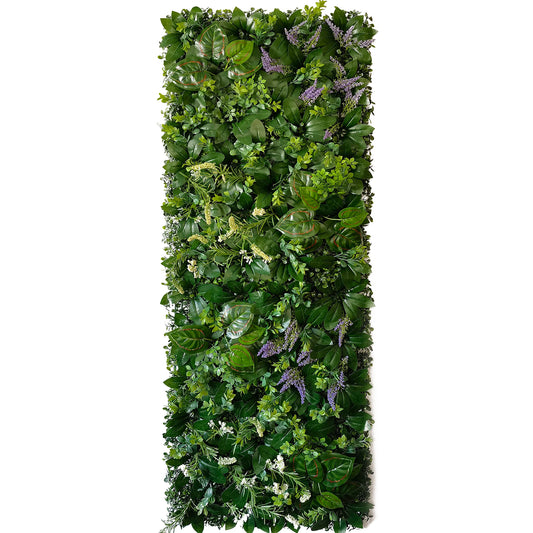 Mur de Verdure Artificielle - Feuille Verte