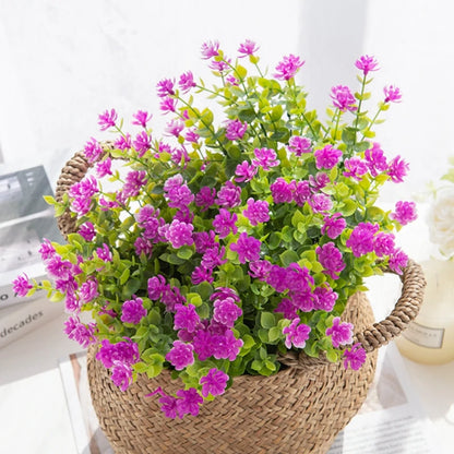 Bouquet de Plantes Fleuries Artificielles