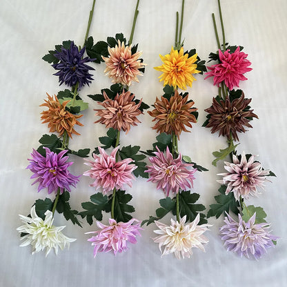 Lot de 5 Dahlia Artificielle
