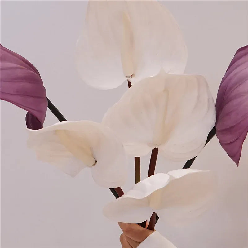Anthurium Artificiel | Artiflora Blanc / 5