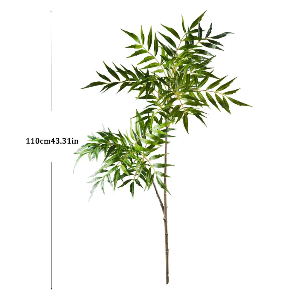 Bambou Artificiel avec Feuille | Artiflora 110cm