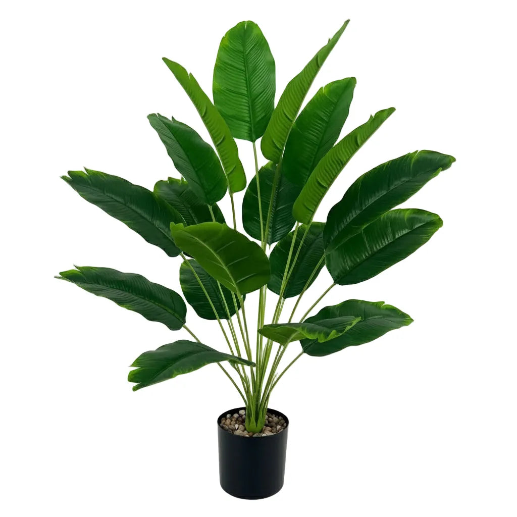 Bananier Artificiel | Artiflora 18 Feuilles - 80 cm