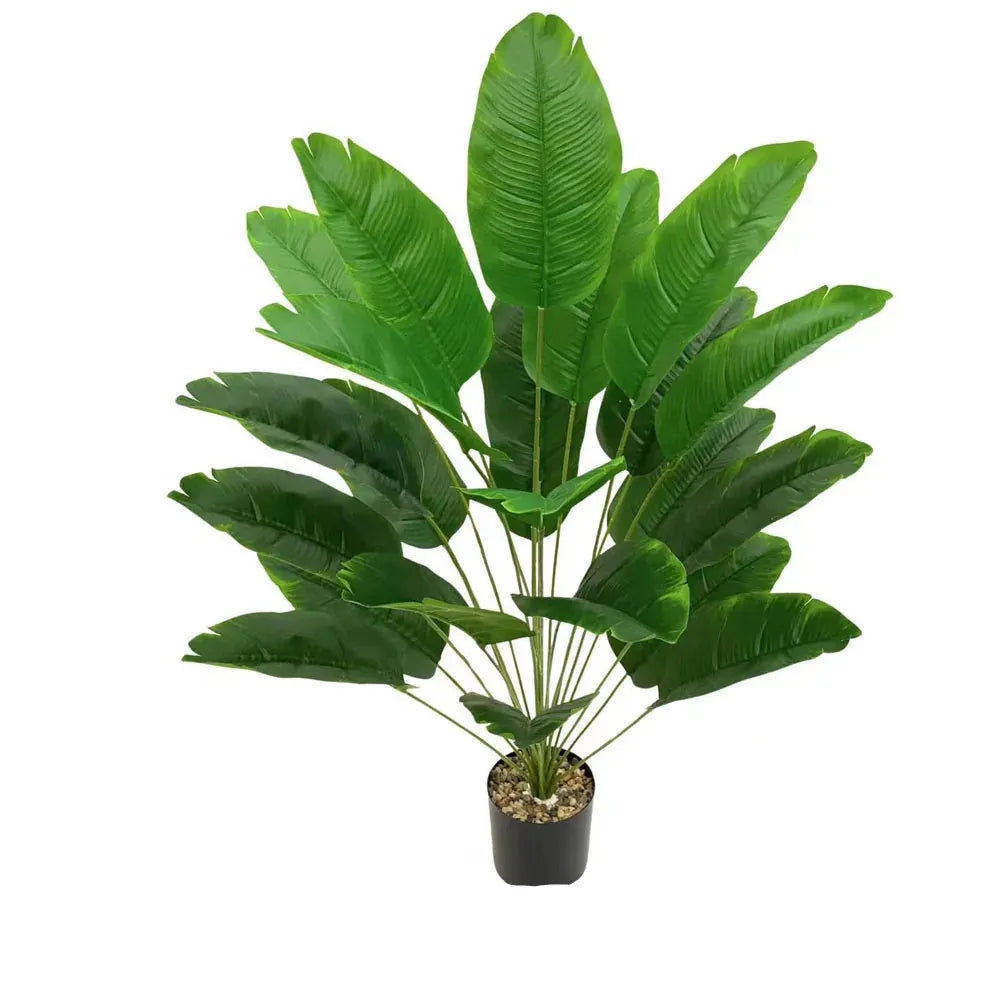 Bananier Artificiel | Artiflora 24 Feuilles  - 90 cm