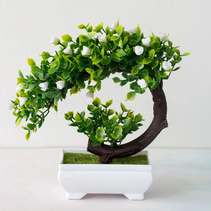 Bonsaï Artificiel à Fleur | Artiflora Blanc