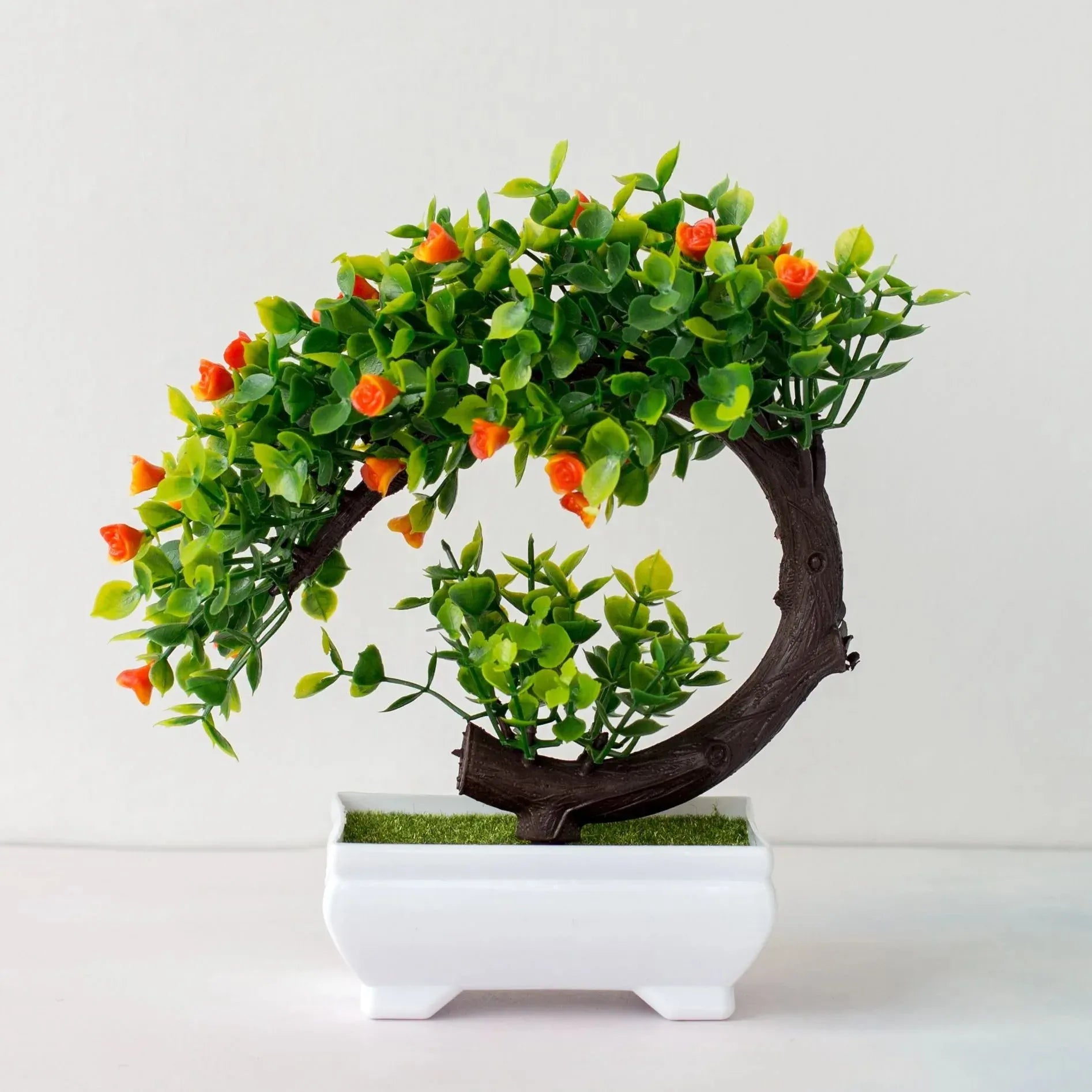 Bonsaï Artificiel à Fleur | Artiflora Orange