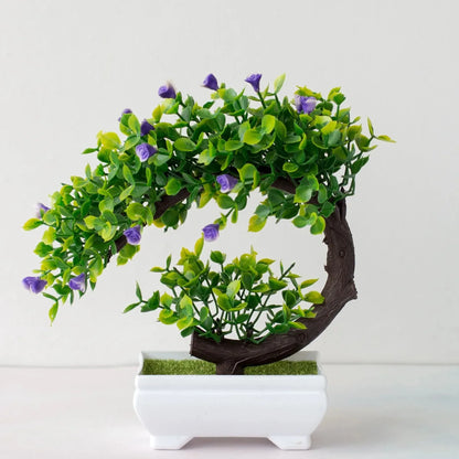 Bonsaï Artificiel à Fleur | Artiflora Violet