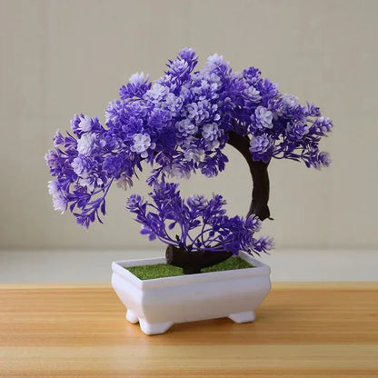 Bonsaï Artificiel Une Branche | Artiflora Mauve