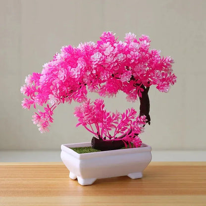 Bonsaï Artificiel Une Branche | Artiflora Rose Fluo