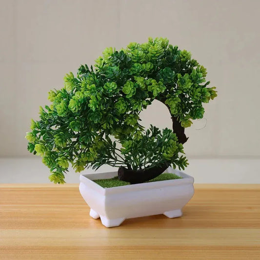 Bonsaï Artificiel Une Branche | Artiflora Vert