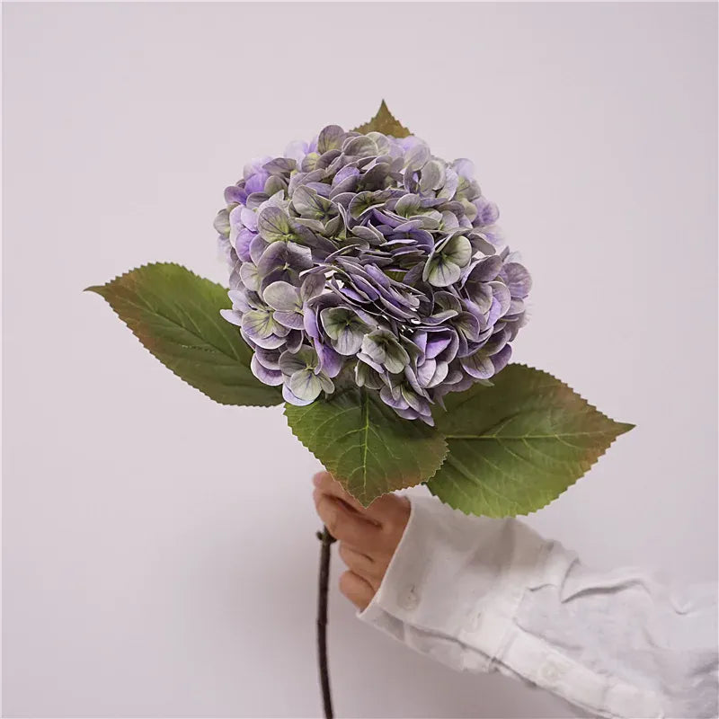 Bouquet d'Hortensia Artificielles | Artiflora Mauve / 4