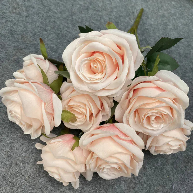 Bouquet de 9 Roses | Artiflora Rosé