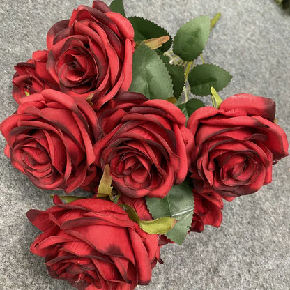 Bouquet de 9 Roses | Artiflora Rouge