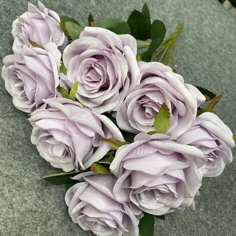 Bouquet de 9 Roses | Artiflora Violet