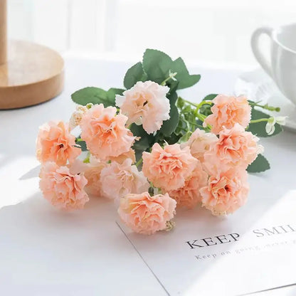 Bouquet de Fleurs Artificielles colorées | Artiflora Rose Pâle / 3pcs